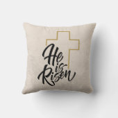 彼は復活祭の装飾用クッションを起こした クッション (裏面)