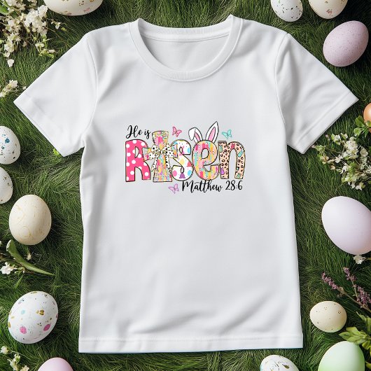 彼は復活祭のTシャツを起こした Tシャツ