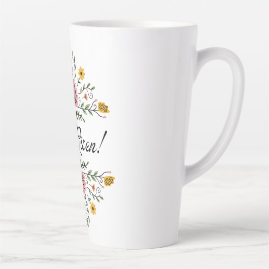 彼は復活祭を起こした カフェラテマグ (右)