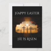 彼は復活祭を起こした シーズンカード (正面)