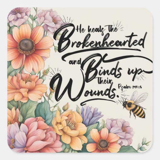 彼は心の友だ スクエアシール (正面)