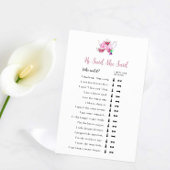 彼は愛はブライダル茶のパーティーを醸造していると言った チラシ