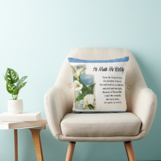 彼は感動的私を立派なものにした クッション