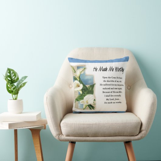 彼は感動的私を立派なものにした クッション (椅子)