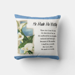 彼は感動的私を立派なものにした クッション