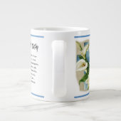 彼は感動的私を立派なものにした ジャンボコーヒーマグカップ (裏面)