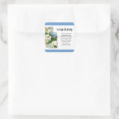 彼は感動的私を立派なものにした スクエアシール (バッグ)