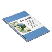 彼は感動的私を立派なものにした ノートブック (右側)