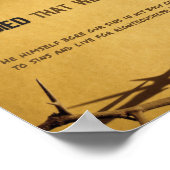 彼は我々がアートのポスターを生きるために死んだ ポスター (角)