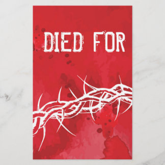 彼は我々のために死んだ