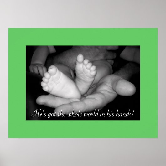 彼は手得引用文のポスターで世界全体 ポスター (正面)