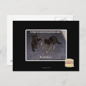 彼は排便する ポストカード (正面/裏面)