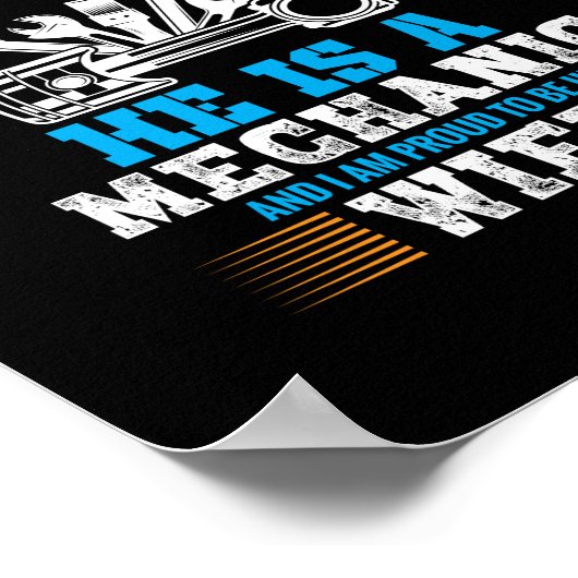 彼は整備士だ ポスター (角)