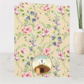 彼は日曜日に復活と復活のお祝いを迎えた カード (裏面)