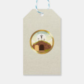 彼は日曜日に復活と復活のお祝いを迎えた ギフトタグ (裏面)