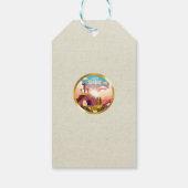 彼は日曜日に復活と復活のお祝いを迎えた ギフトタグ (裏面)