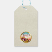 彼は日曜日に復活と復活のお祝いを迎えた ギフトタグ (裏面)