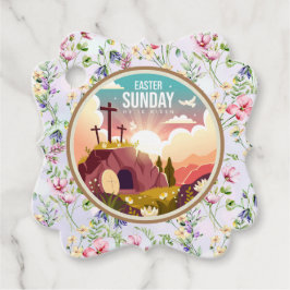 彼は日曜日に復活と復活のお祝いを迎えた フェイバータグ