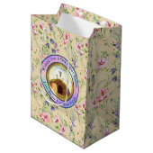 彼は日曜日に復活と復活のお祝いを迎えた ミディアムペーパーバッグ (正面アングル)