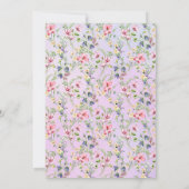 彼は日曜日に復活と復活のお祝いを迎えた 招待状 (裏面)