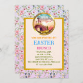 彼は日曜日に復活と復活のお祝いを迎えた 招待状 (正面/裏面)