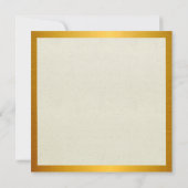 彼は日曜日に復活と復活のお祝いを迎えた 招待状 (裏面)