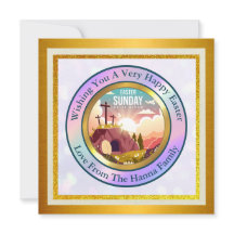 彼は日曜日に復活と復活のお祝いを迎えた