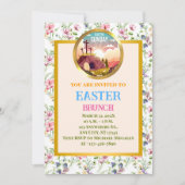 彼は日曜日に復活と復活のお祝いを迎えた 招待状 (正面)