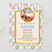 彼は日曜日に復活と復活のお祝いを迎えた 招待状 (正面/裏面)