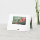 彼は春の花聖復活祭を起こした カード (裏面)