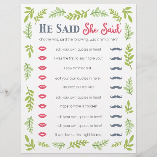 彼は木の葉のゲームを図解入りの、写真付きの言った (正面)