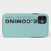 彼は来今日知り合いだ Case-Mate iPhoneケース (裏面(横))