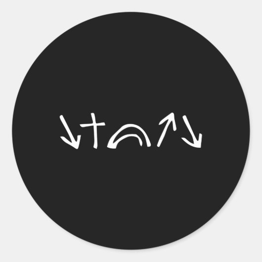 彼は来彼のBに登ったバラで死来んだ ラウンドシール (正面)