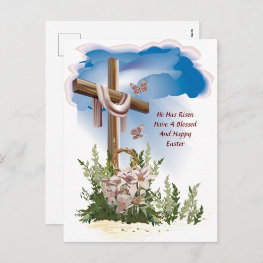 彼は東部に昇っている シーズンポストカード (正面/裏面)