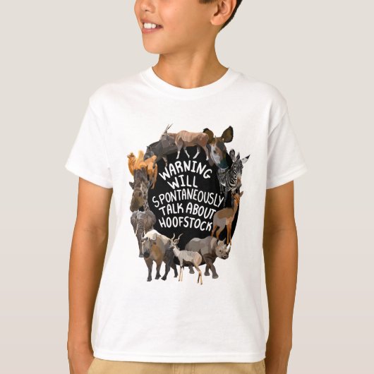 彼は株を取る Tシャツ (正面)