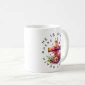 彼は死病に罹って生まれた コーヒーマグカップ (正面右)