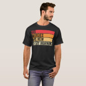 彼は毎朝新しいキリスト教信仰を持っている Tシャツ (正面フル)