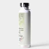 彼は毎朝目新しい人だ ウォーターボトル (左面)