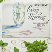 彼は毎朝目新しい人だ キッチンタオル (折り畳み)