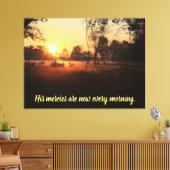 彼は毎朝目新しい人だ キャンバスプリント (インサイチュ (リビング))