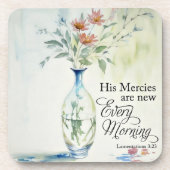 彼は毎朝目新しい人だ コースター (正面)