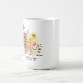 彼は毎朝目新しい人だ コーヒーマグカップ (中央)