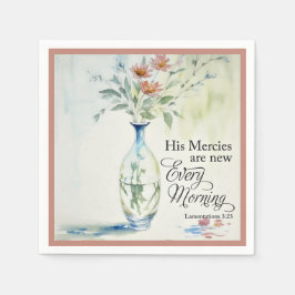 彼は毎朝目新しい人だ スタンダードカクテルナプキン