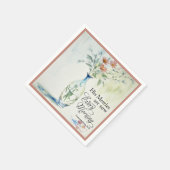 彼は毎朝目新しい人だ スタンダードカクテルナプキン (角)