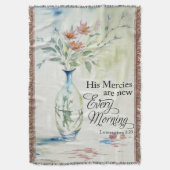 彼は毎朝目新しい人だ スローブランケット (正面縦)