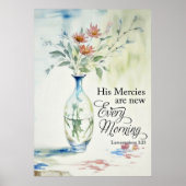 彼は毎朝目新しい人だ ポスター (正面)