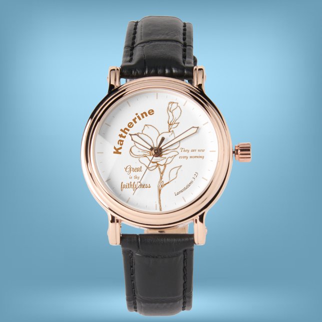 彼は毎朝目新しい名前をカスタムするだ 腕時計 (クリエイターアップロード済み)