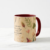 彼は永遠を人の心に据えた マグカップ (正面右)