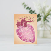 彼は永遠を人間のハートに植えた ポストカード (スタンド正面)