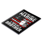 彼は海だけでなく私の兄国の愛国者だおもしろい ノートブック (左側)